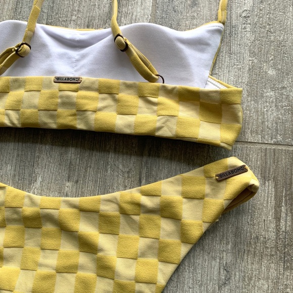 🔥🔥BILLABONG - CHECK BRALETTE HIKE BIKINI SET🔥🔥 - Picture 9 of 10